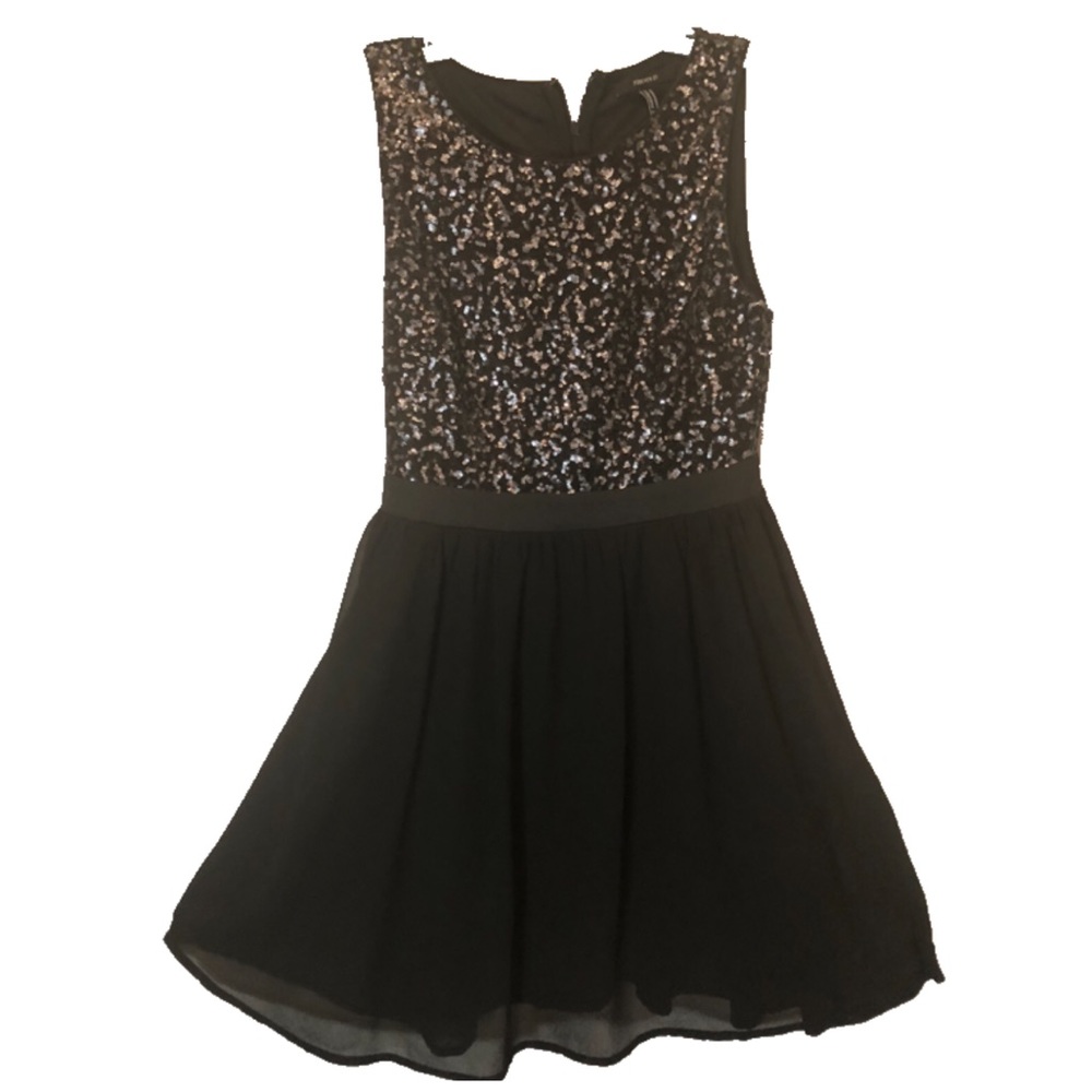 Black Sparkly Chic Dress